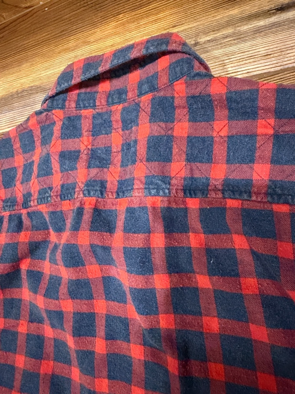 Rodd & Gunn Plaid Flannel Shirt L Sports Fit Quilted Elbow Cotton - Picture 5 of 5